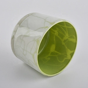 luxury fashionable glass candle holder