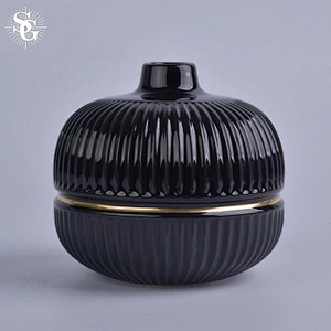 Sunny 250ml 211g  black ceramic diffuser bottle with great design