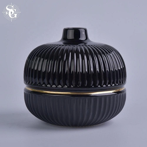 Sunny 250ml 211g  black ceramic diffuser bottle with great design