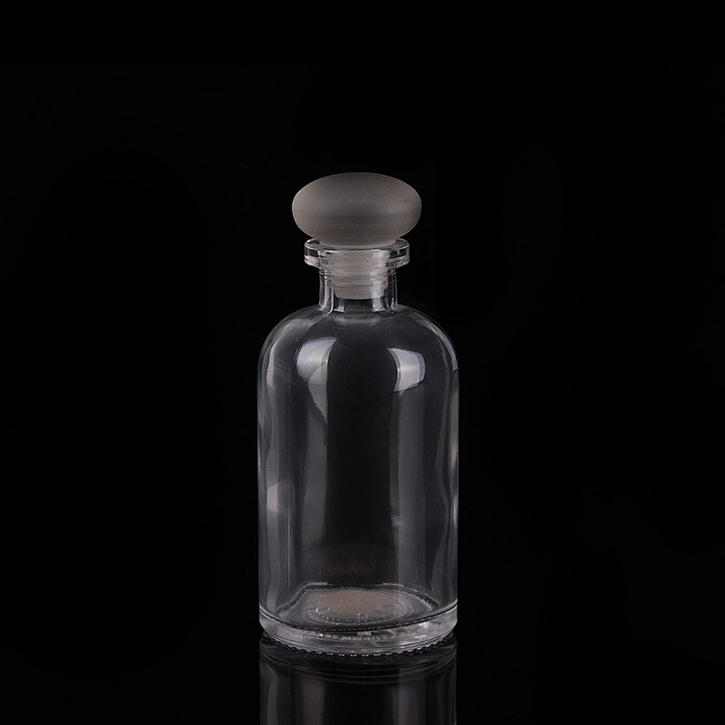 240ml glass reagent bottle with stopper glass fragrance bottles