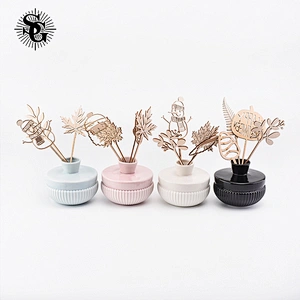 Sunny pretty white ceramic diffuser bottle selling all over world