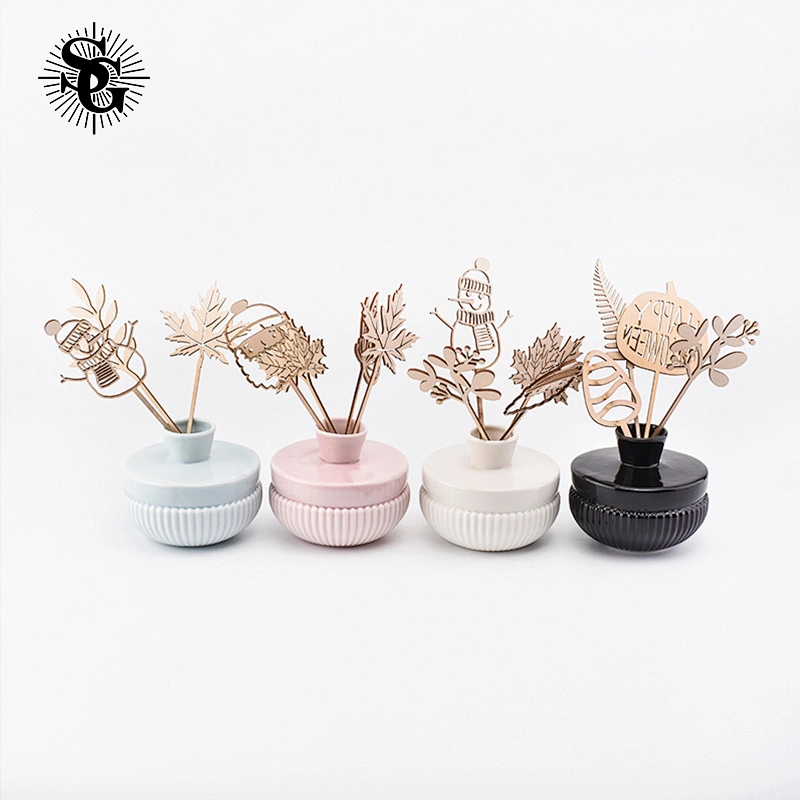 Sunny pretty white ceramic diffuser bottle selling all over world