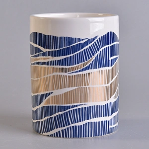 6oz 8oz 10oz Modern empty scented candle ceramic holders