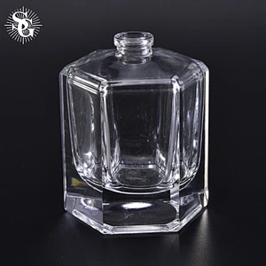 Sunny 60ml 168g normal size unique glass perfume bottles for house