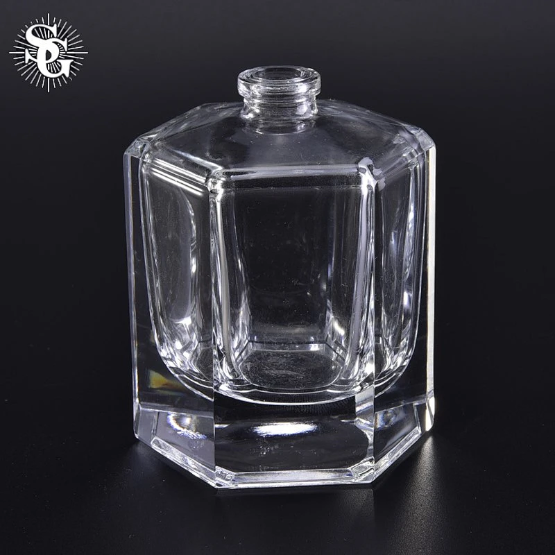 Sunny 60ml 168g normal size unique glass perfume bottles for house
