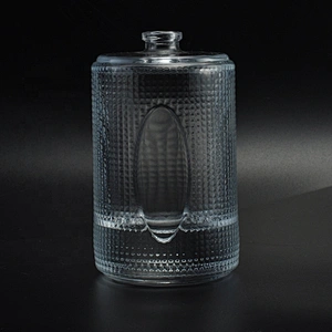 Crystal fragrance round perfume oil glass bottle