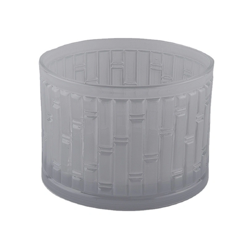 Sunny custom antique frosted glass candles containers 9oz 12oz 16oz