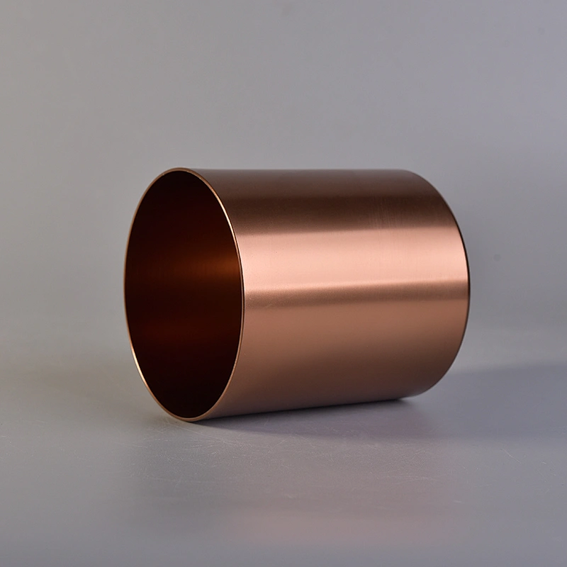 Metal Straight-Side Candle Jar Wholesale