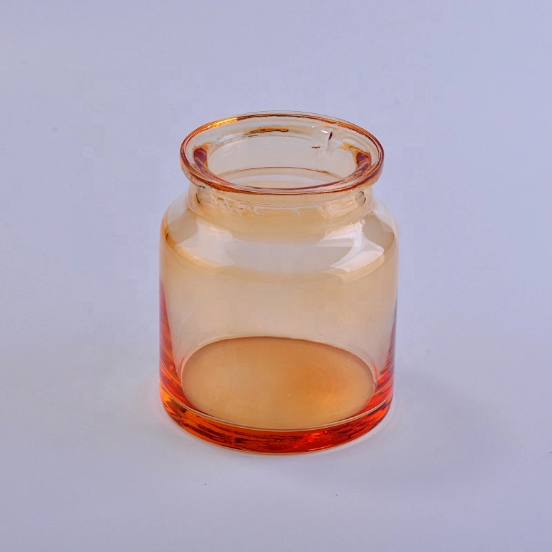 Wholesales colorful crystal luxury glass candle container 10oz 20oz