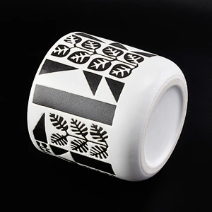 Custom Decorative Ceramic Candle Vessels