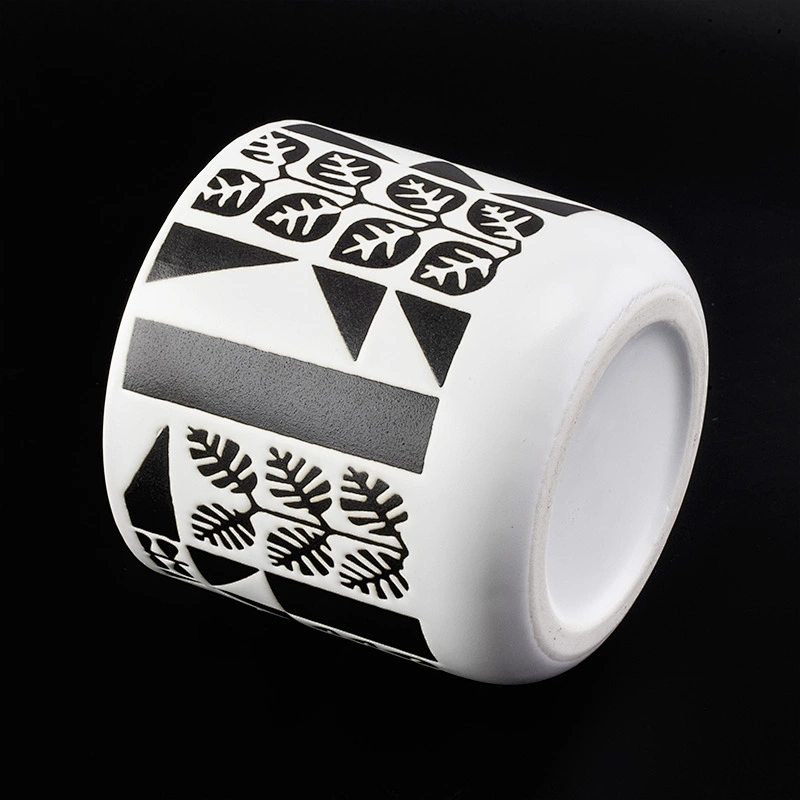 Custom Decorative Ceramic Candle Vessels