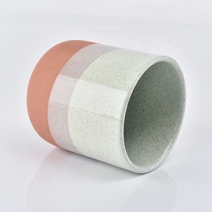 10oz Custom tea light ceramic candle holder