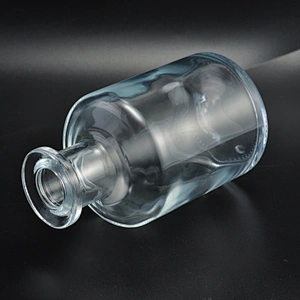 Sunny 216ml 256g  transparent unique desgin home scent diffuser glass bottle