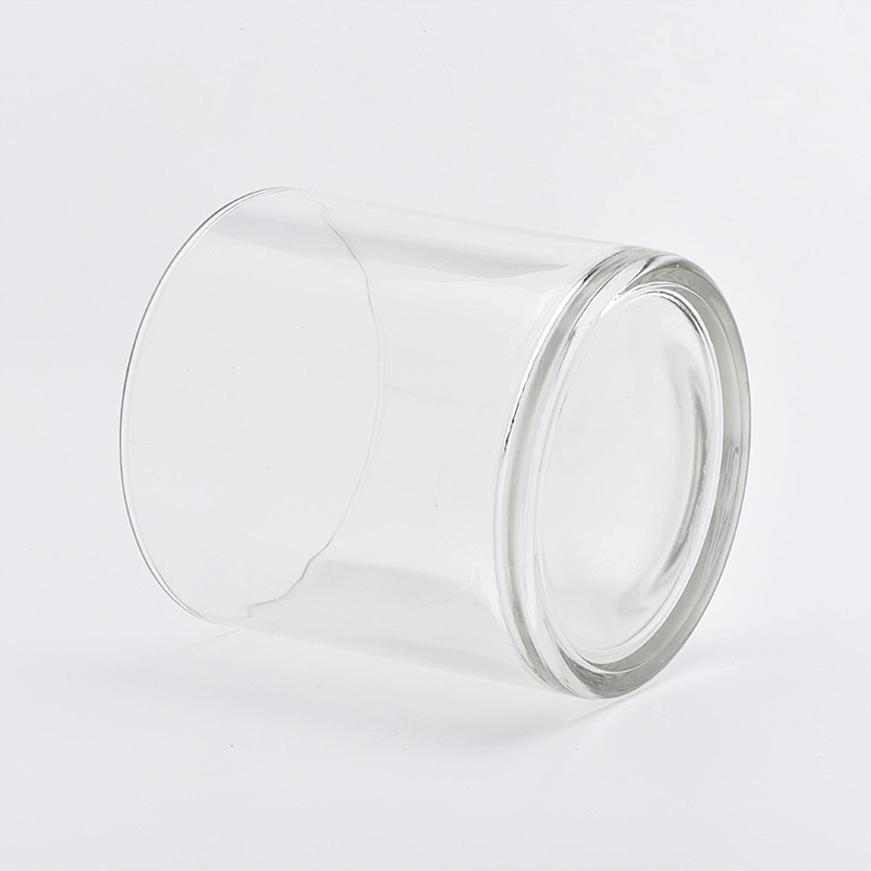 hot sales cylinder candle holder glass