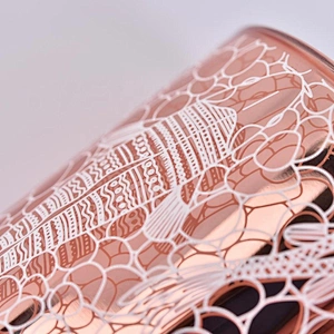 Home decoration customized unique pink glass candle holder 6oz 8oz 10oz