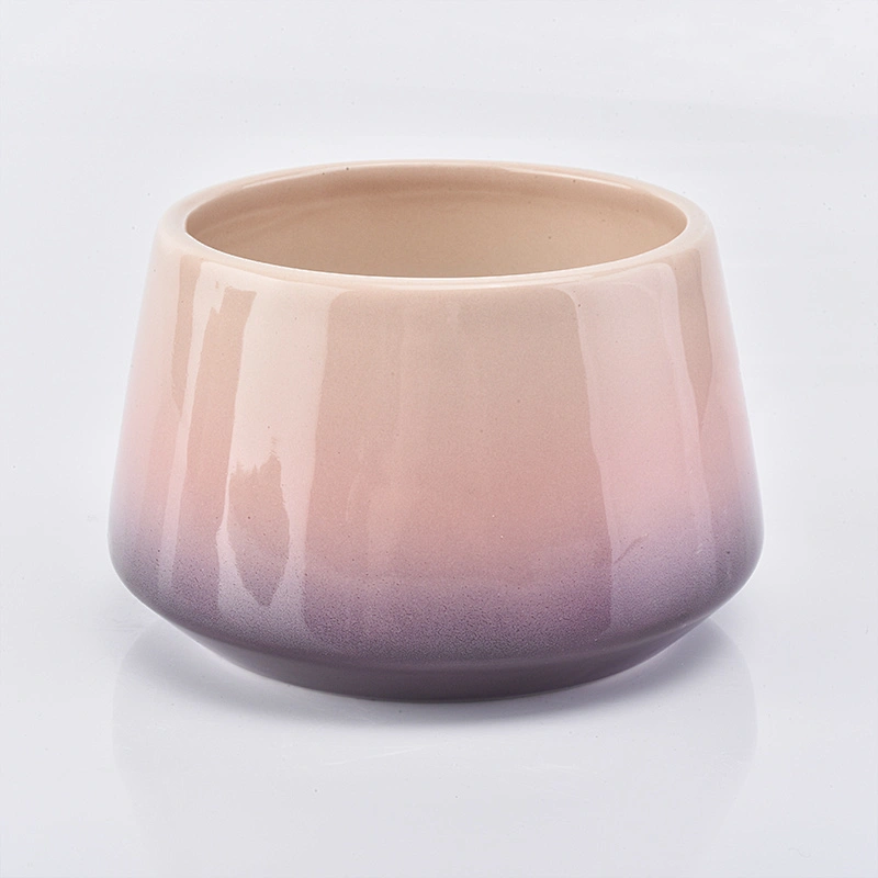home decor glazing ceramic candle holders