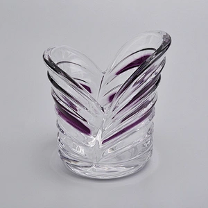 Unique Design Decorative Glass Candle Holders