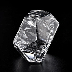 Unique Crystal Glass Jars For Candle Making