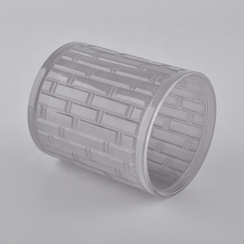 home decor facet glass candle holder