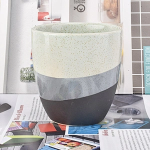 Matte tealight ceramic candle holder for church