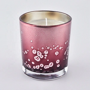 wedding decor mercury glass votives candle jar