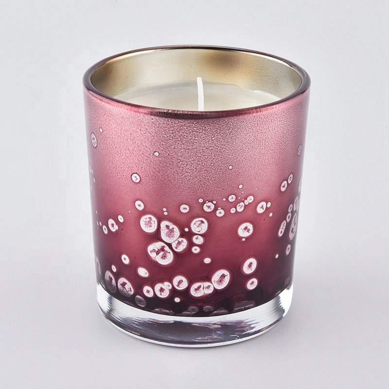 wedding decor mercury glass votives candle jar