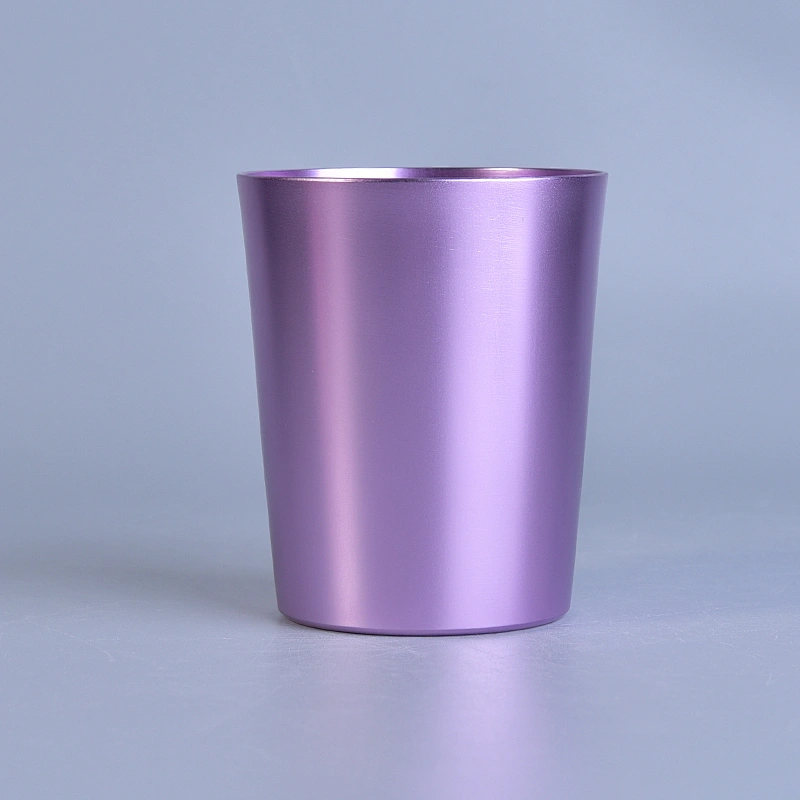 Luxury Customized Color Metal Candle Container