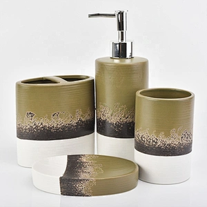 2020 new ceramic bathroom accessories sets
