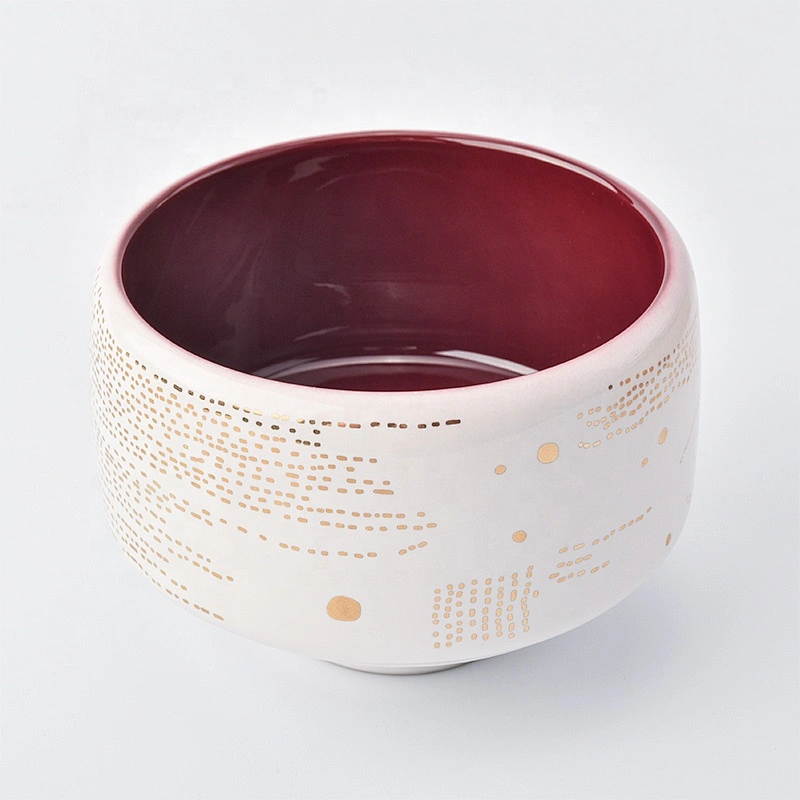 26+ years brand cooperation Wholesales luxury tealight ceramic candle holder