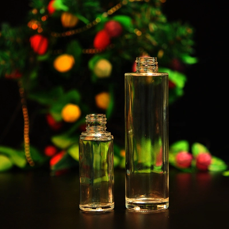 Wholesales mini glass Clear perfume glass bottles 100ml