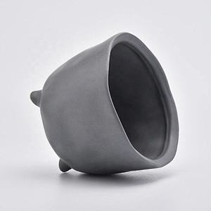 Custom Color Ceramic Candle Bowl For Home Decoraton