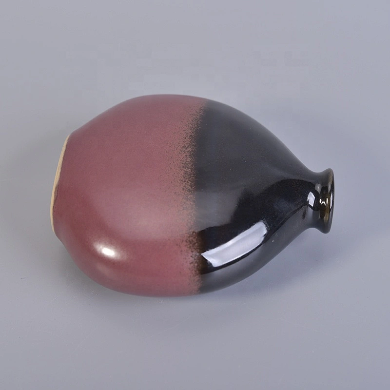 200ml home decoration empty oval ceramic reed diffuser bottle
