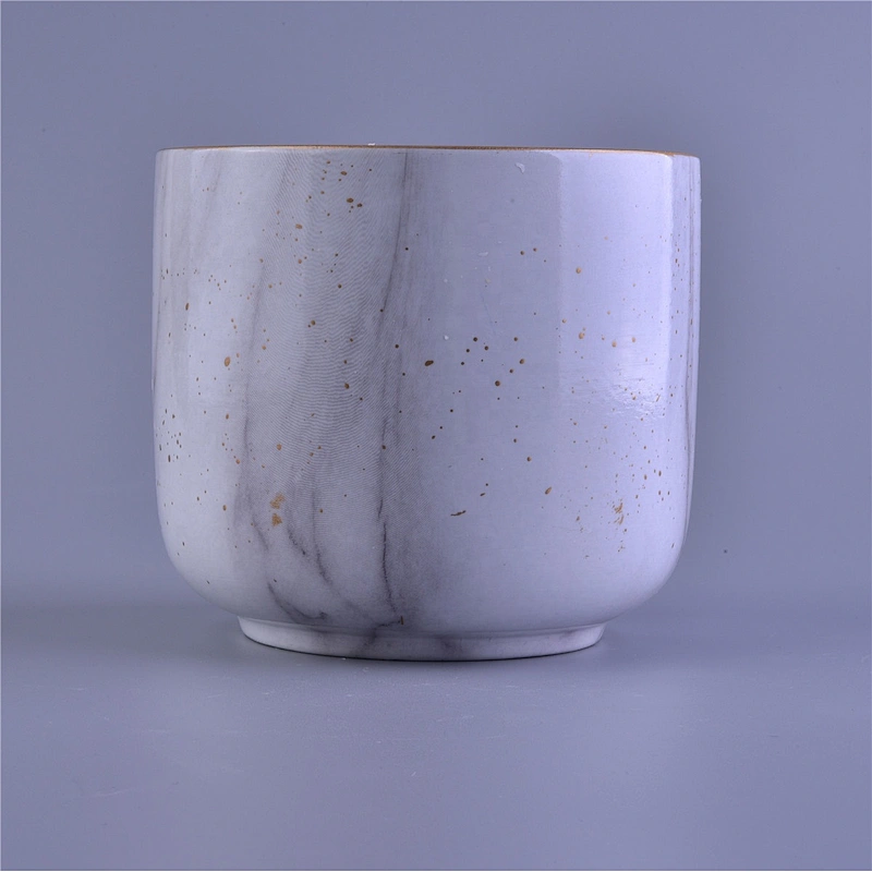 Sunny home decorative empty votive ceramic candle containers
