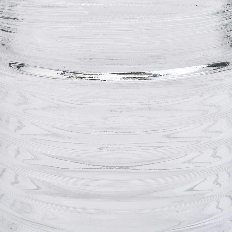 18oz wholesales clear glass candle jars home decorations candle containers