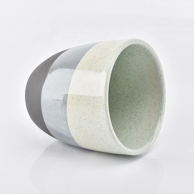 Matte tealight ceramic candle holder for church