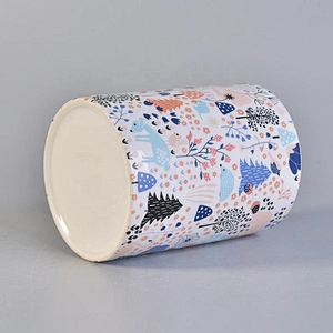 luxury home decor artwork ceramic candle holder