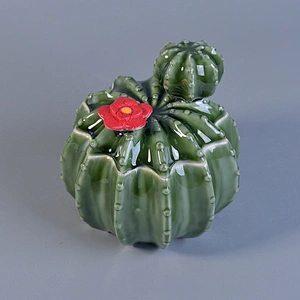 Sunny Wholesales custom empty ceramic candle jars with lids