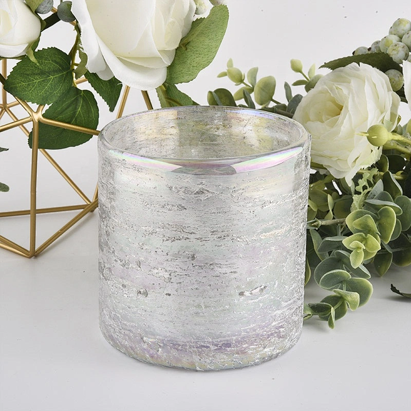 Sunny luxury customized white matte votive glass candle jar