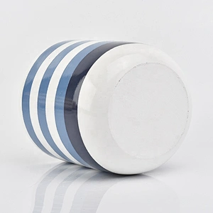 Cylinder wholesale candle holders ceramic 10oz 16oz 20oz