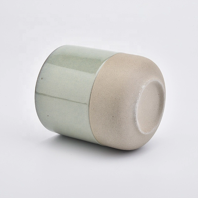 Frosted vintage ceramic tea light candle holder