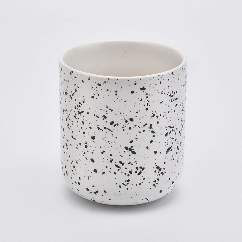 Home Wedding Decoration Candle Jar Ceramic