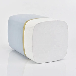 Custom Square Concrete Candle Vessel