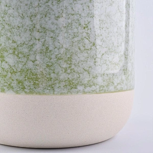 luxury wedding decor sparkle ceramic candle jar