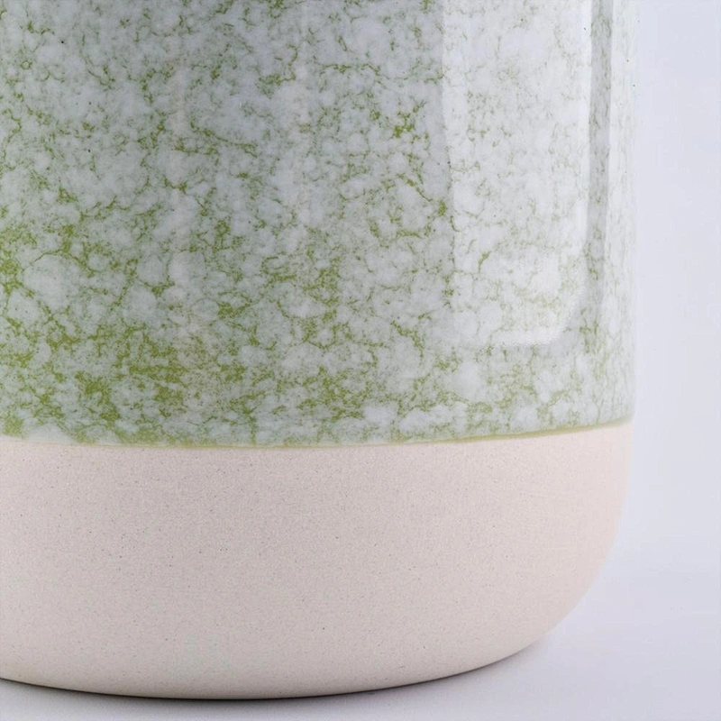 luxury wedding decor sparkle ceramic candle jar