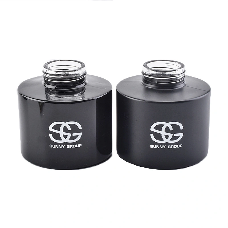Wholesales light spray black color glass diffuser bottle perfume bottle fragrance
