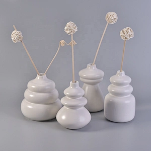 150ml Wholesales oil essential diffuser reed ceramic bottles suppliers