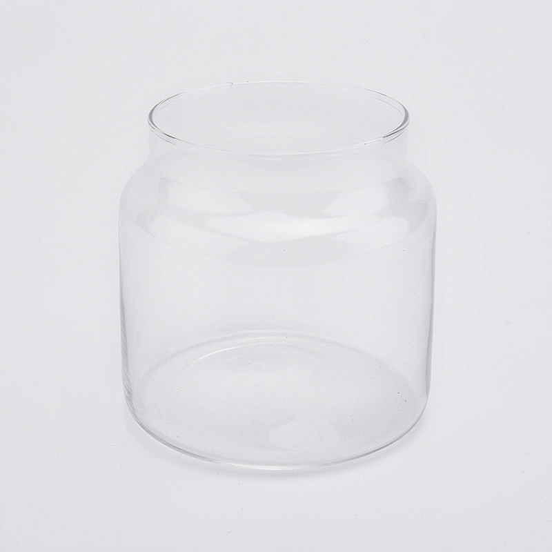 19oz wholesales high-white glass candles jar home decorations candle containers