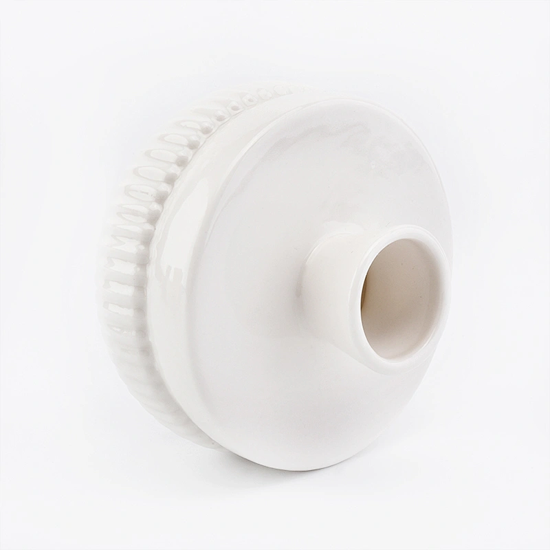 230ml white ceramic reed diffuser bottles for home fragrance