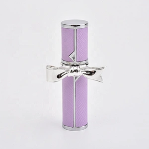 perfume spray bottle pump spray ztomier PU leather surface perfume bottle