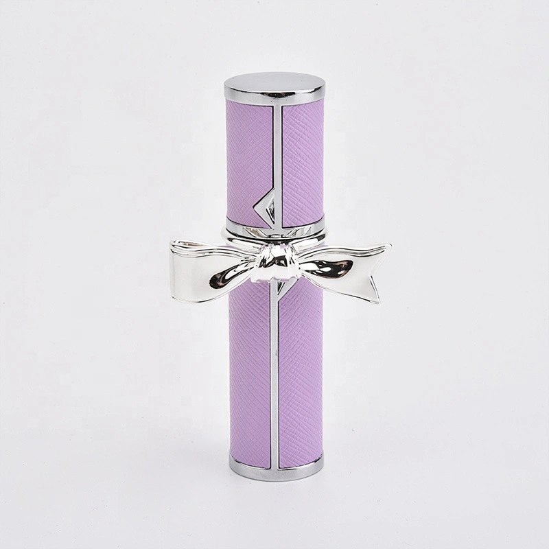 perfume spray bottle pump spray ztomier PU leather surface perfume bottle